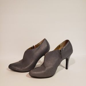 Leather Colin Stuart high heel shoe booties